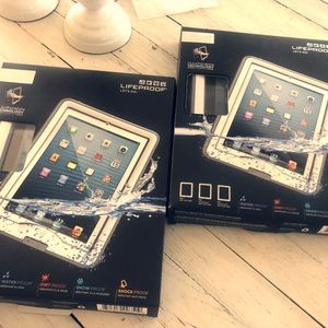 2 Brand New; Nuud LifeProof Cases for iPad 2/3/4